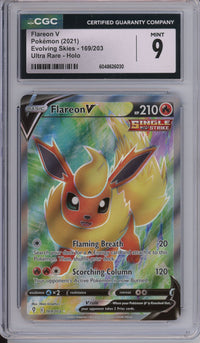 Pokemon Graded: Flareon V CGC 9
