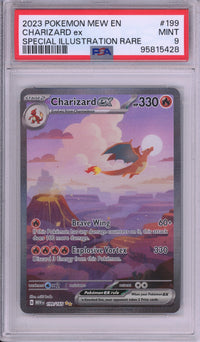 Pokemon Graded: Charizard ex 199/165 Scarlet & Violet (2023) SIR Holo PSA 9