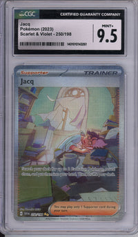 Pokemon Graded: Jacq Trainer CGC 9.5
