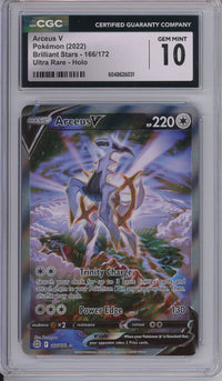 Pokemon Graded: Arceus V CGC 10
