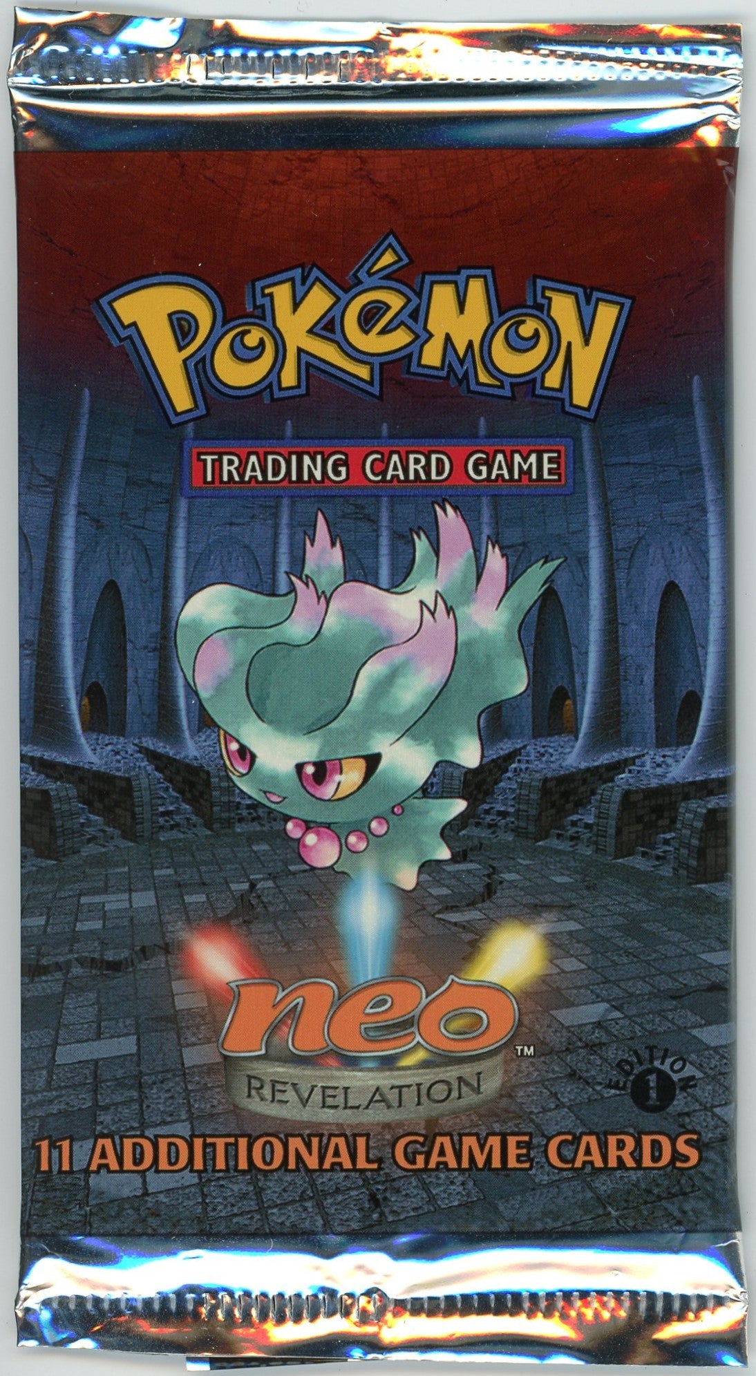Pokemon: Sealed Neo Revelation 1st Edition Booster Pack (Misdreavus Ar Double Infinity Gaming Pokemon: Sealed Neo Revelation 1st Edition Booster Pack (Misdreavus Ar Double Infinity Gaming