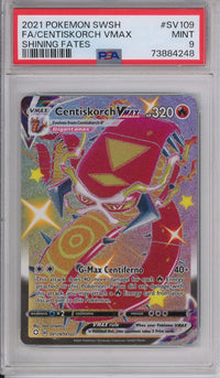 Pokemon Graded: Centiskorch VMAX PSA 9