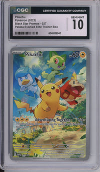Pokemon Graded: Pikachu CGC 10