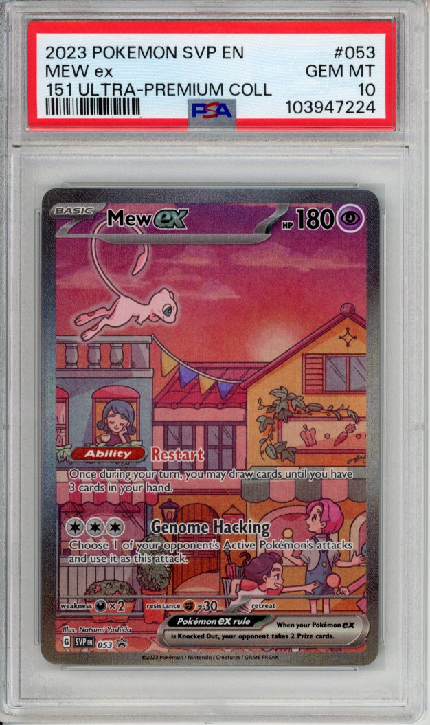 Pokemon Graded: Mew ex Promo PSA 10