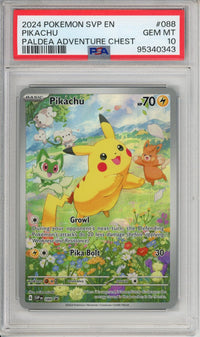Pokemon Graded: Promo Pikachu 88 PSA 10