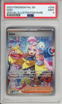Pokemon Graded: Iono SIR 269 PSA 9