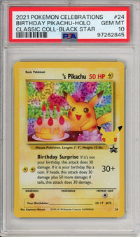 Pokemon Graded: _____________'s Pikachu Celebrartions PSA 10