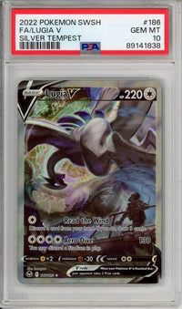 Pokemon Graded: Lugia V Alt PSA 10