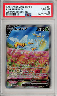 Pokemon Graded: Beedrill V Alt PSA 10