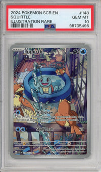 Pokemon Graded: IR Squirtle 148 PSA 10