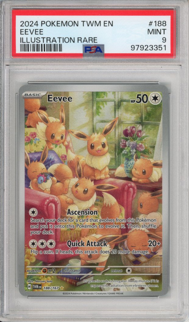 Pokemon Graded: Eevee IR PSA 9
