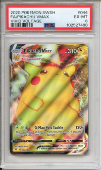 Pokemon Graded: Pikachu Vmax PSA 6