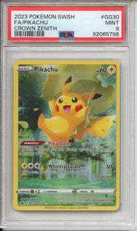 Pokemon Graded: GG30 Pikachu PSA 9