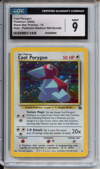 Pokemon Graded: Cool Polygon CGC 9