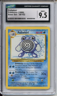 Pokemon Graded: Poliwhirl CGC 9.5