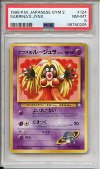 Pokemon Graded: JP Sabrina's Jynx PSA 8