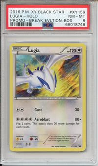 Pokemon Graded: Promo Lugia Break Evo Box PSA 8