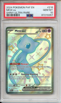 Pokemon Graded: Shiny Mew ex PSA 10