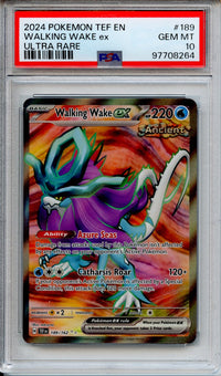 Pokemon Graded: Walking Wake ex PSA 10