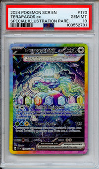 Pokemon Graded: Terapagos ex PSA 10