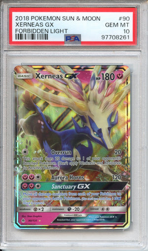 Pokemon Graded: Xerneas GX PSA 10 – Double Infinity Gaming