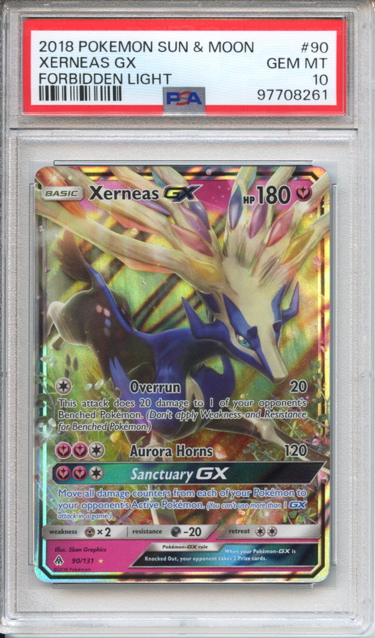 Pokemon Graded: Xerneas GX PSA 10