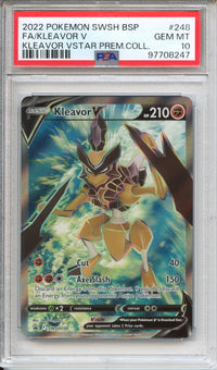 Pokemon Graded: Kleavor V PSA 10