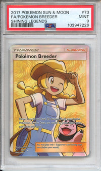 Pokemon Graded: Pokemon Breeder PSA 9