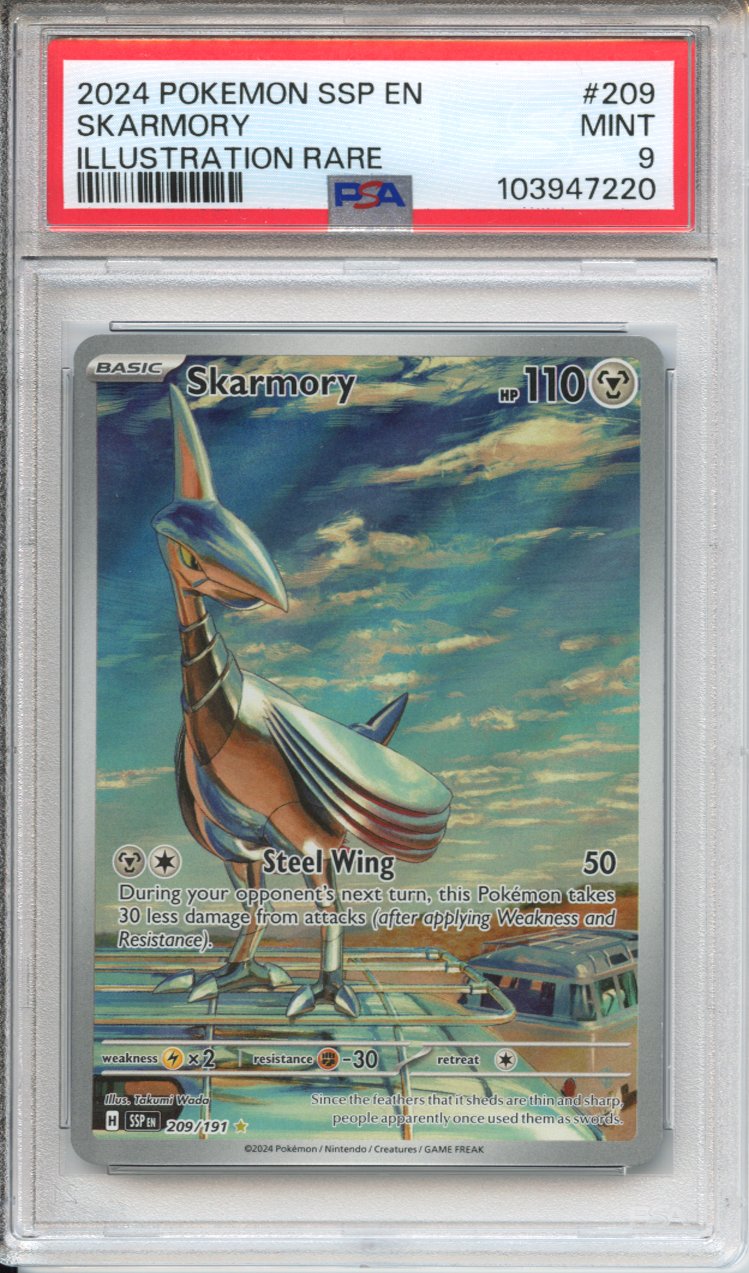 Pokemon Graded: Skarmory PSA 9