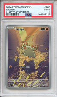 Pokemon Graded: Phanpy PSA 9