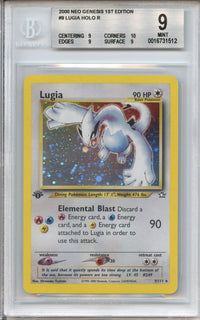 Pokemon Graded: 1st Edition Lugia Beckett 9