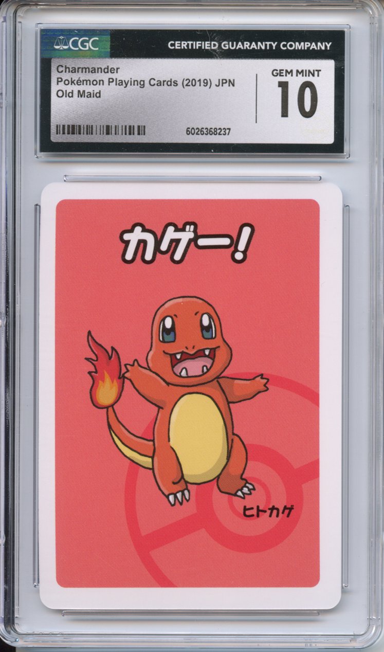 Pokemon Graded: JP Charmander Old Maid (2019) CGC 10 Double Infinity Gaming Pokemon Graded: JP Charmander Old Maid (2019) CGC 10 Double Infinity Gaming