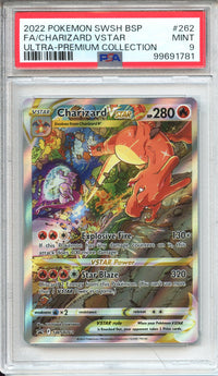Pokemon Graded: Charizard Vstar Promo #262 PSA 9