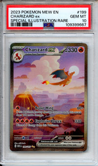Pokemon Graded: Charizard ex 151 PSA 10 – Double Infinity Gaming