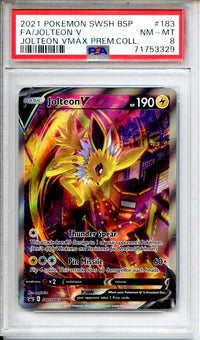 Pokemon Graded: Jolteon V PSA 8