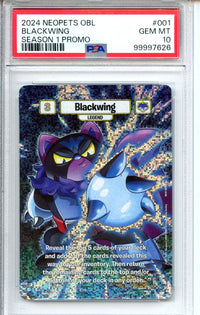 Neopets Graded: Blackwing Promo PSA 10