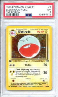 Pokemon Graded: 1st Edition Electrode PSA 7