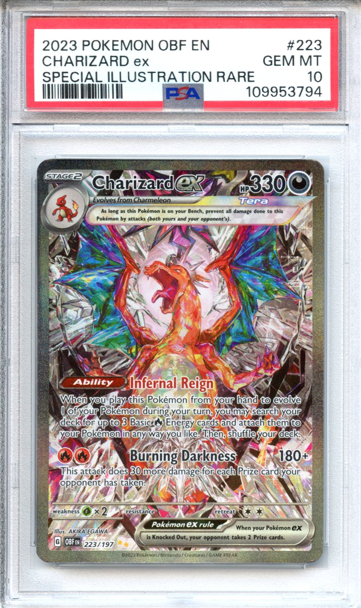 Pokemon Graded: Charizard ex PSA 10