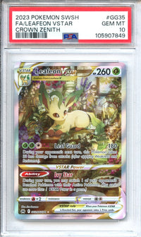 Pokemon Graded: Leafeon Vstar PSA 10