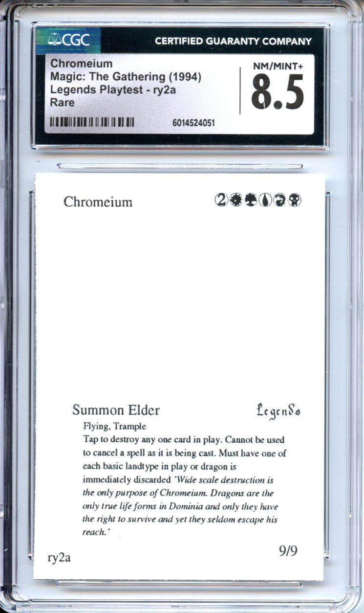 Magic Graded: Chromeium CGC 8.5