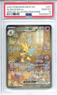 Pokemon Graded: Alakazam ex PSA 10