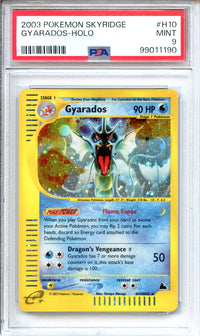 Pokemon Graded: Skyridge Gyarados PSA 9
