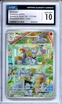 Pokemon Graded: Machoke CGC 10