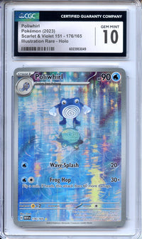 Pokemon Graded: Poliwhirl CGC 10
