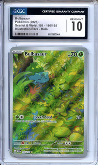Pokemon Graded: Bulbasaur CGC 10