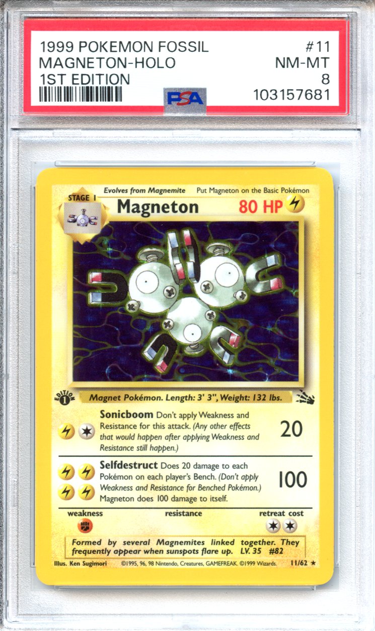Pokemon Graded: Magneton PSA 8