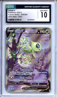 Pokemon Graded: Celebi V CGC 10