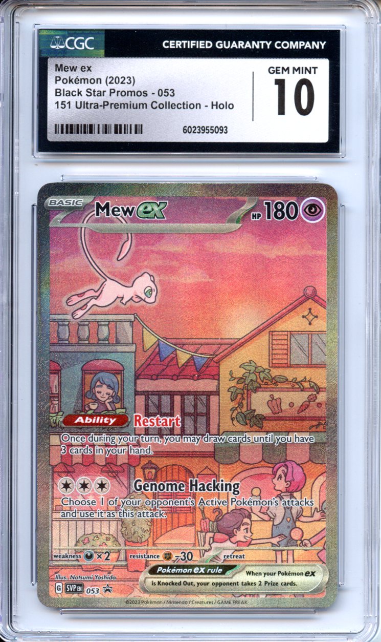 Pokemon Graded: Mew ex CGC 10