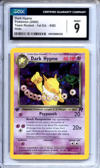 Pokemon Graded: 1st Edition Dark Hypno CGC 9