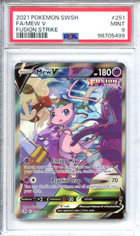 Pokemon Graded: Mew V PSA 9